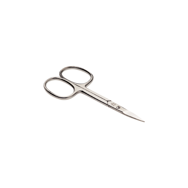 Forbicina Acciaio pelle 3,5” Retta