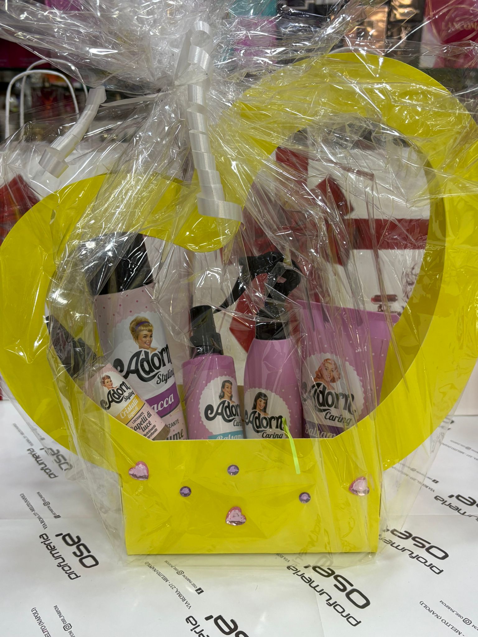 Confezione regalo linea Adorn capelli