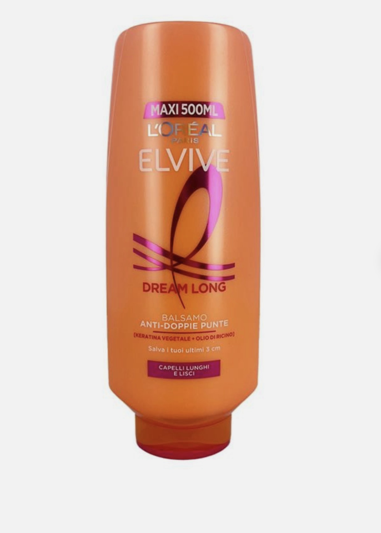 L'OREAL PARIS ELVIVE BALSAMO ANTI DOPPIE PUNTE KERATINA E OLIO 500ML