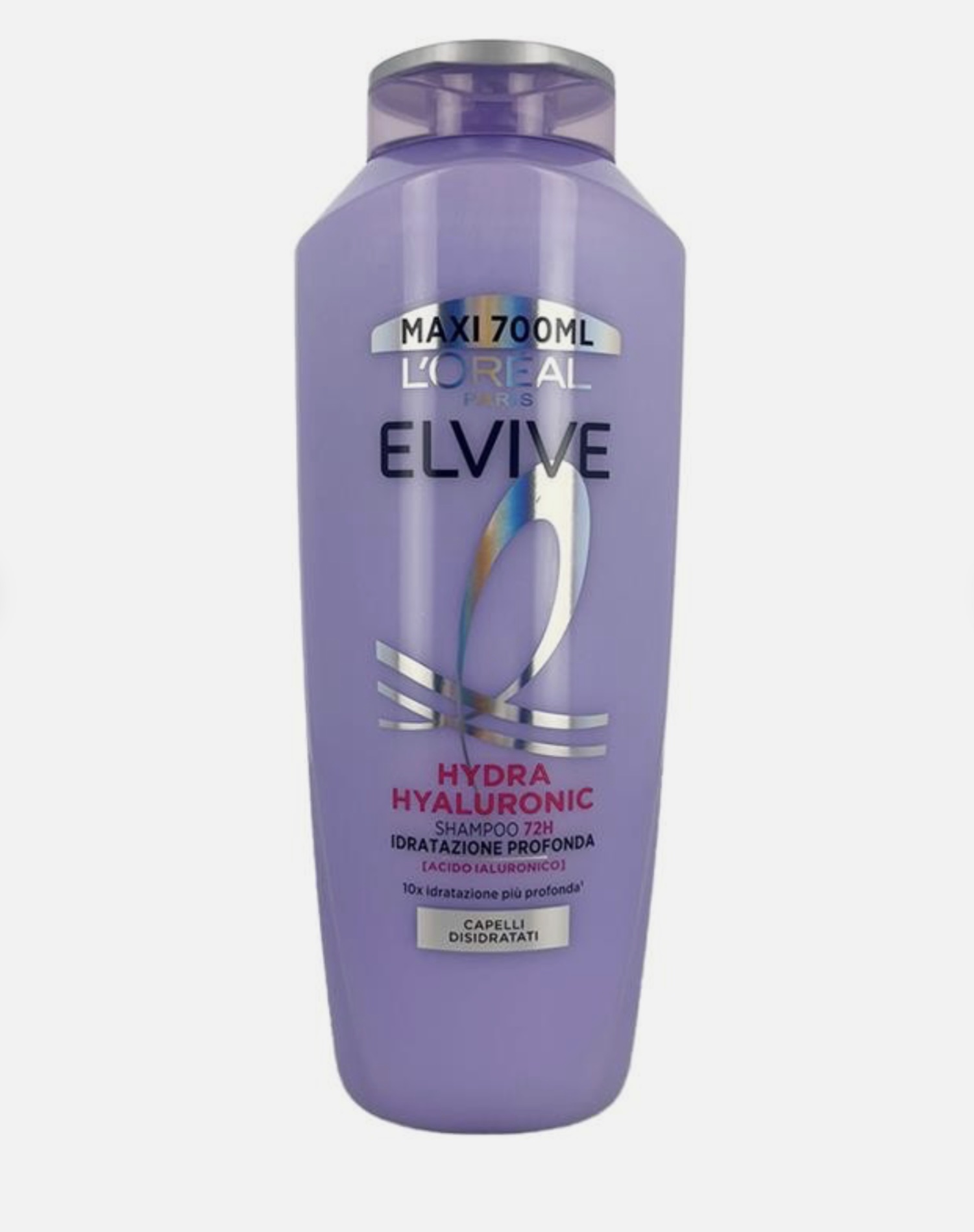 L'OREAL PARIS ELVIVE SHAMPOO IDRATANTE PER CAPELLI SECCHI E SPENTI FINO A 72H DI IDRATAZIONE 700ML