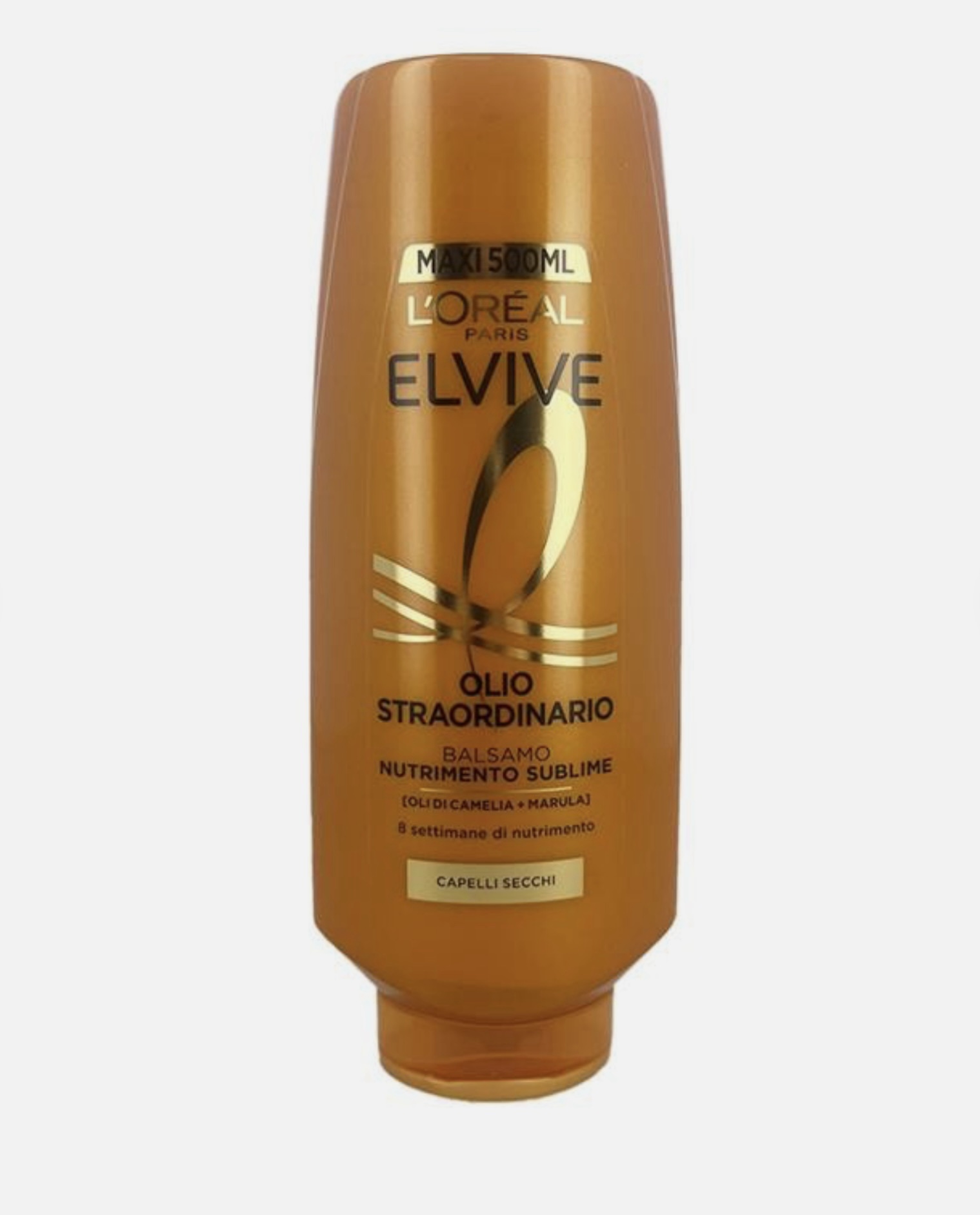 L'OREAL ELVIVE BALSAMO 8 SETTIMANE CAMELIA MARULA CAPELLI SECCHI 500ML