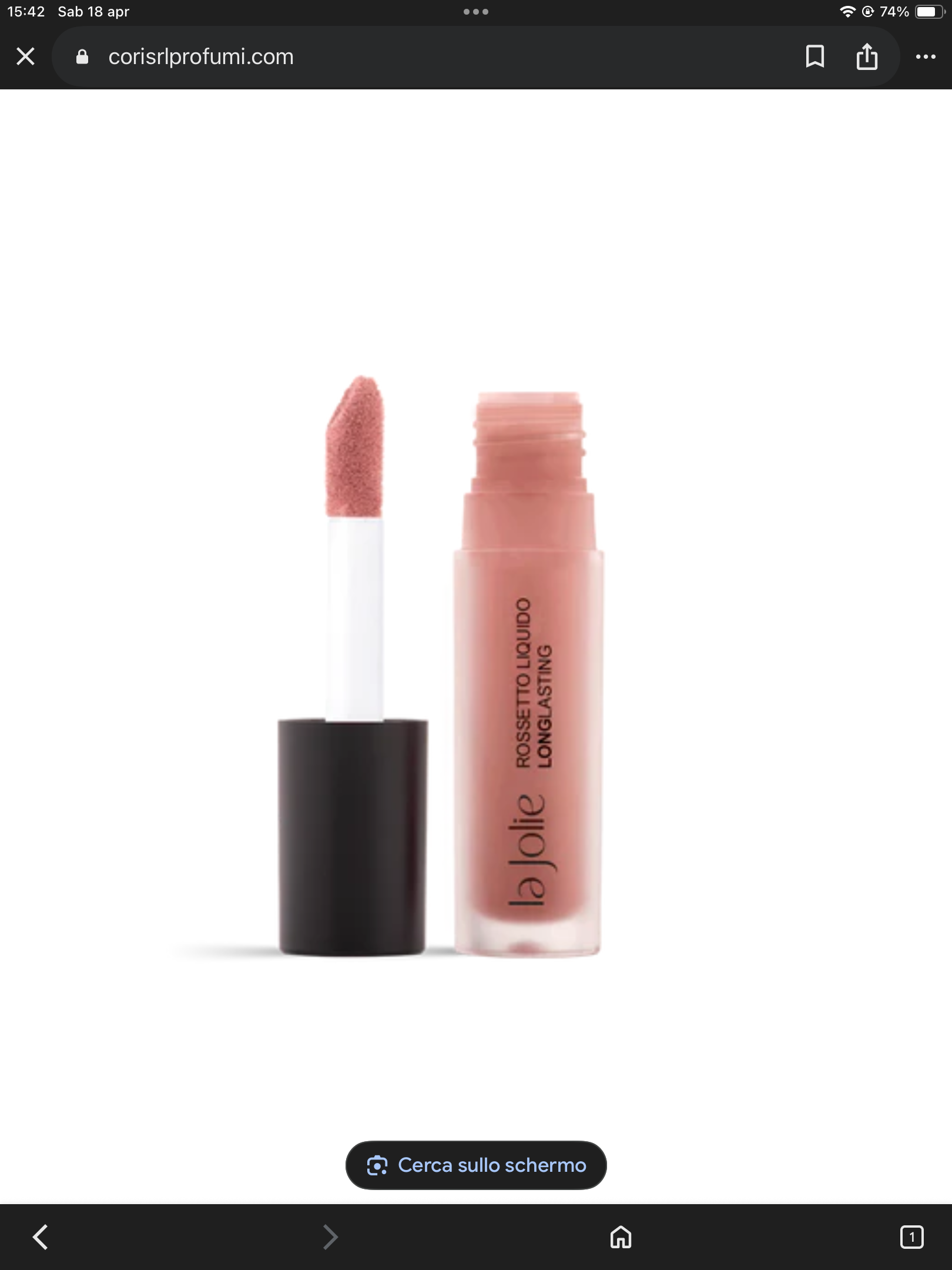ROSSETTO LIQUIDO LONG LASTING LE JOLIE nº21