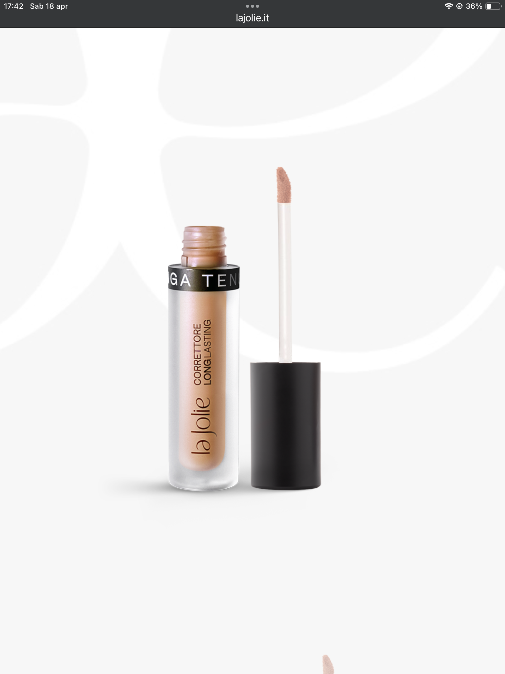 CORRETTORE LIQUIDO LONG LASTING LE JOLIE nº3
