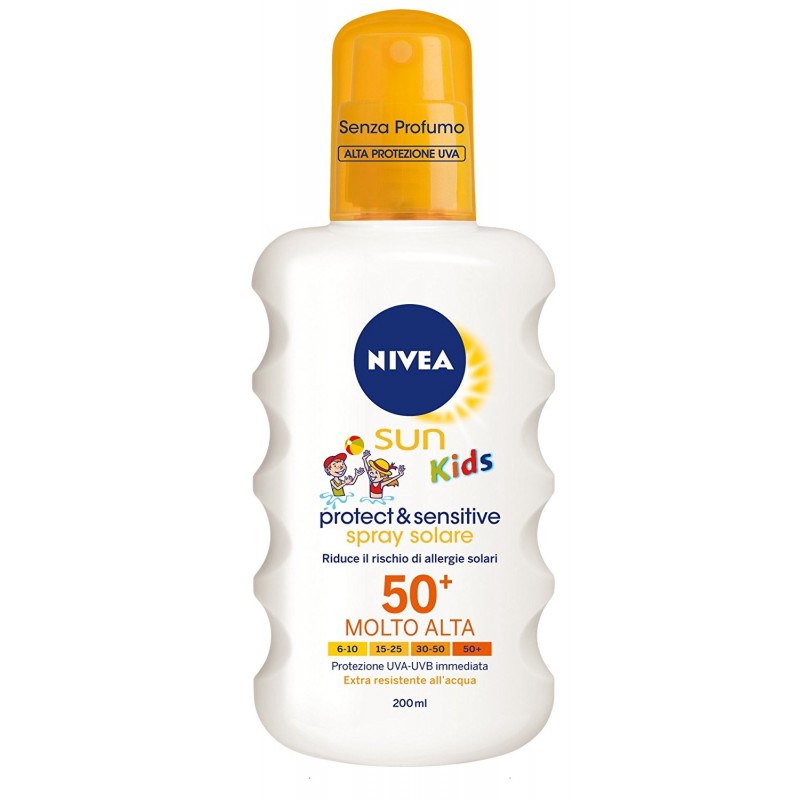 Nivea Sun babies & kids sensitive protect 50+ Molto Alta 200 ml
