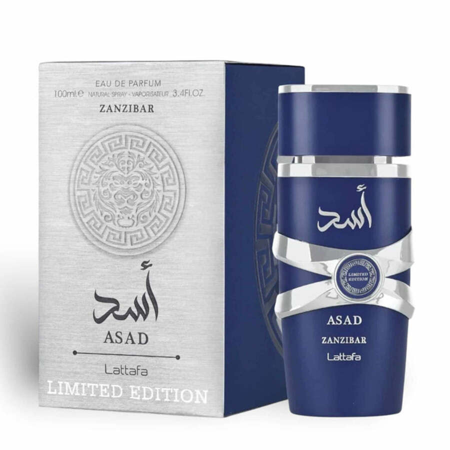 Lattafa Men's Asad Zanzibar Limited Edition EDP 100 ml