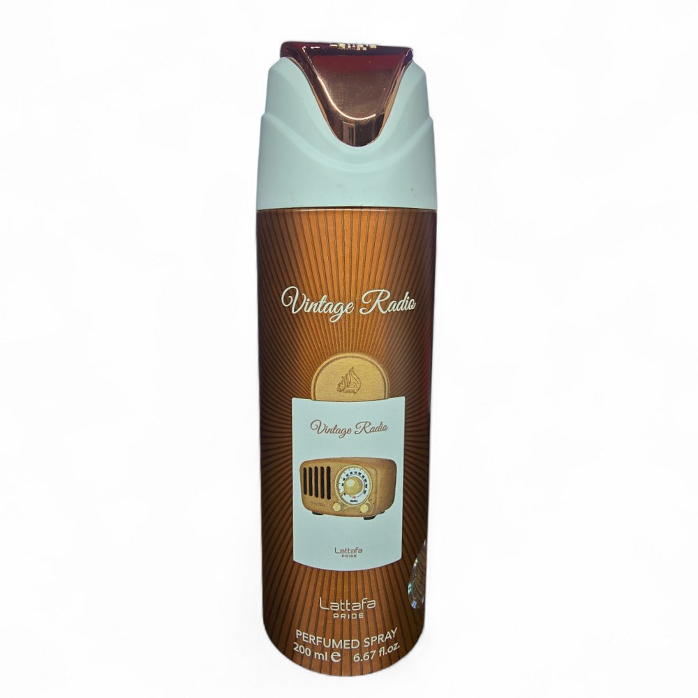 Lattafa Deodorante Unisex Pride Vintage Radio 200 ml