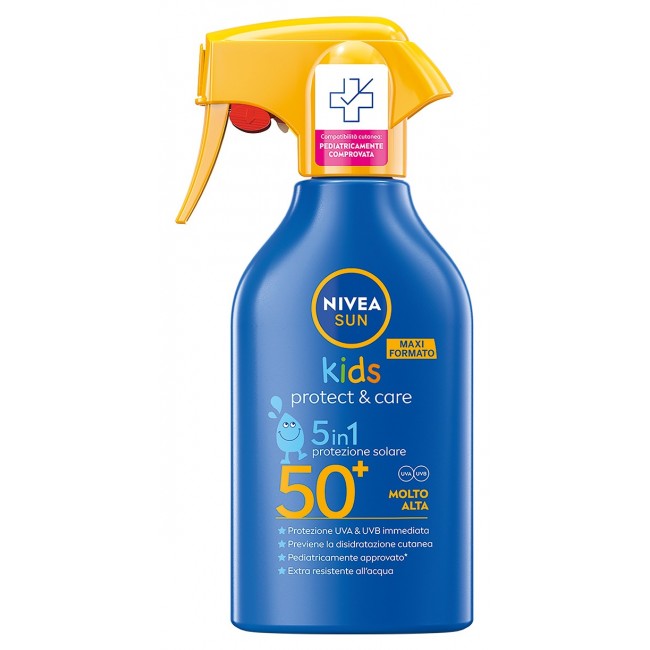 Nivea Sun Kids Spray Trigger Protect&Care Fp50+ Ml 270
